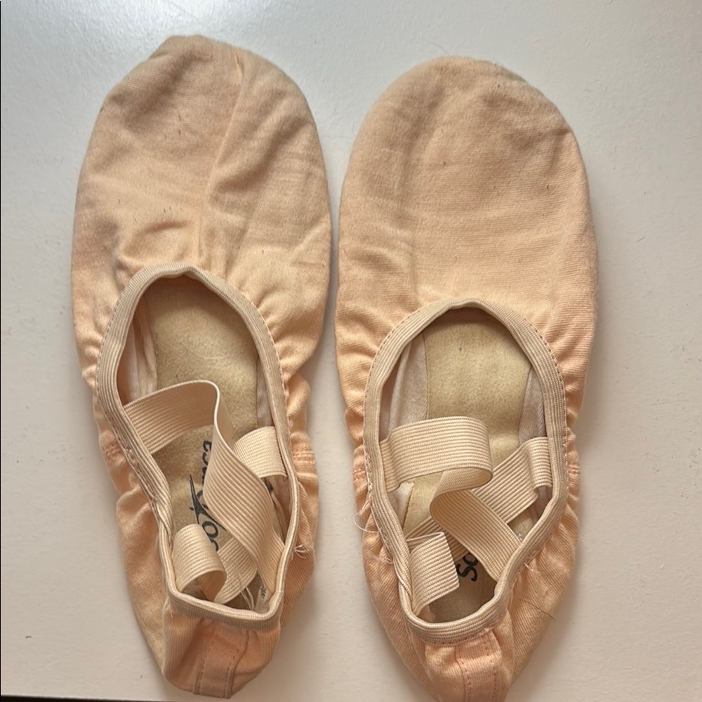 So Danca Pink Ballet Slippers size 8 1/2